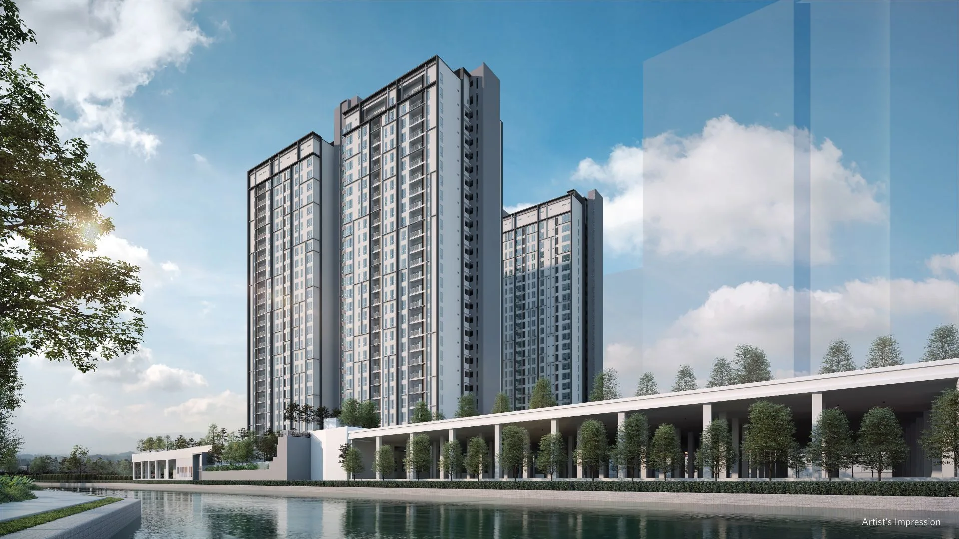 Sanderling Lakefront @ Cyberjaya property image in Cyberjaya, Freehold property development, render