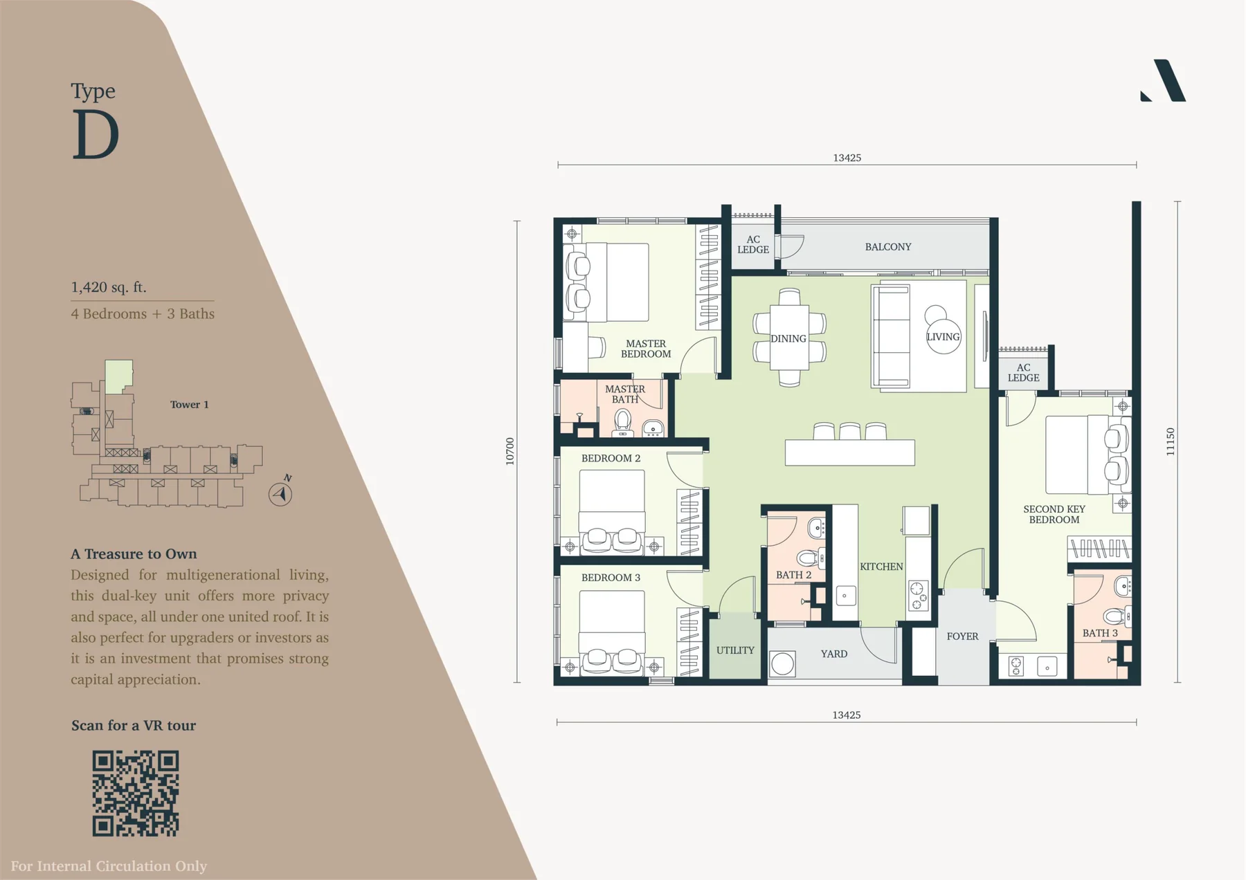Type D floor plan