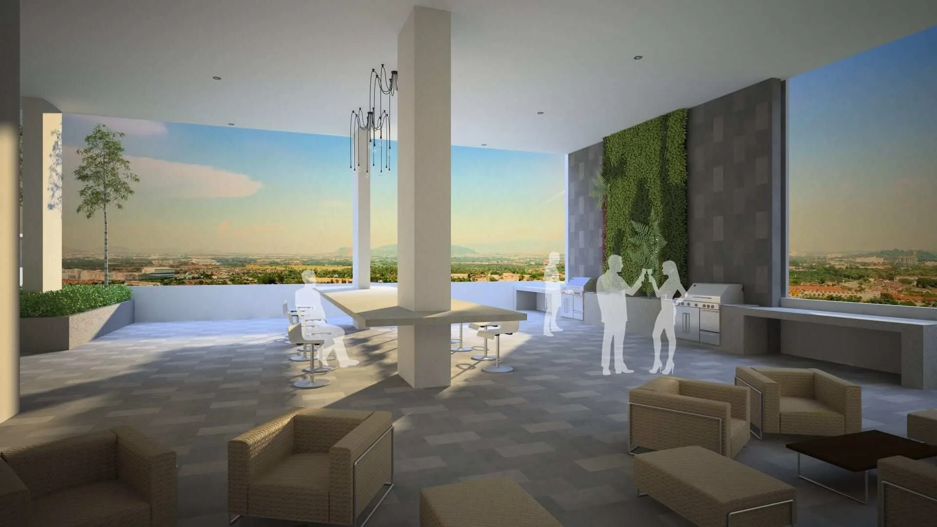 The Sky Urban Condominium @ Tripark property image in Bukit Mertajam, Freehold property development, render